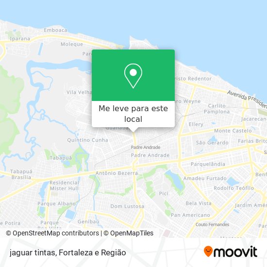 jaguar tintas mapa