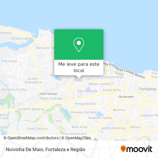 Noivinha De Maio mapa