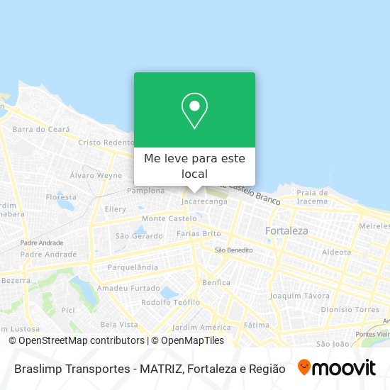 Braslimp Transportes - MATRIZ mapa