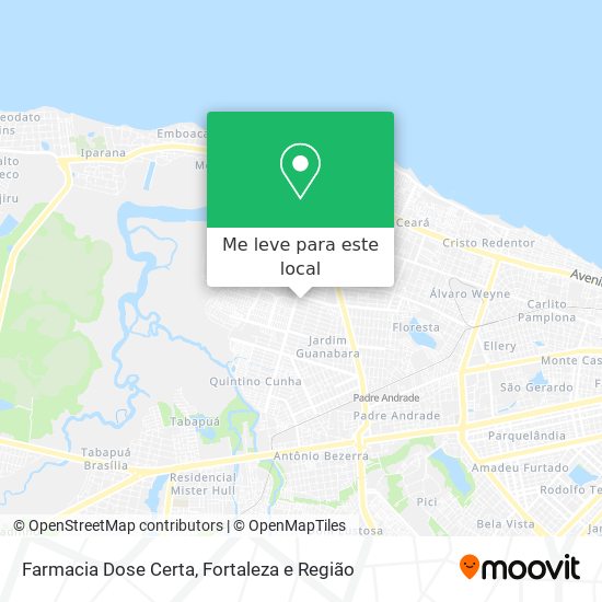 Farmacia Dose Certa mapa