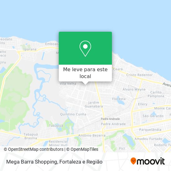 Mega Barra Shopping mapa