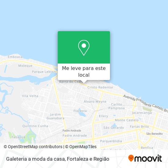 Galeteria a moda da casa mapa