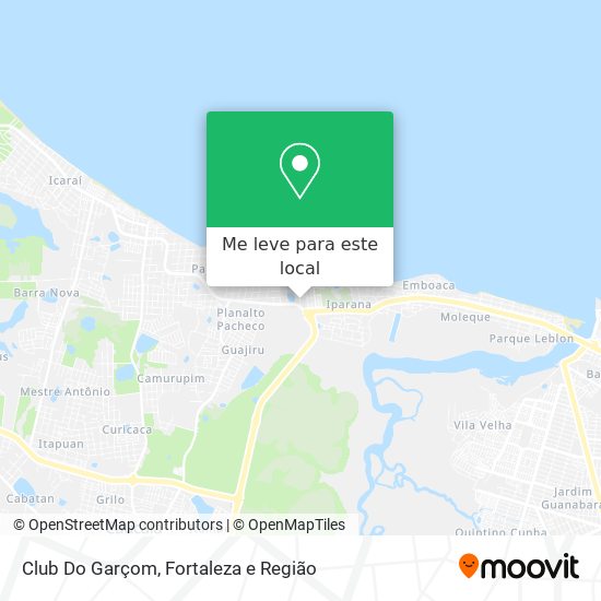 Club Do Garçom mapa