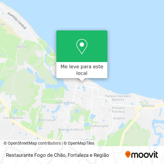 Restaurante Fogo de Chão mapa