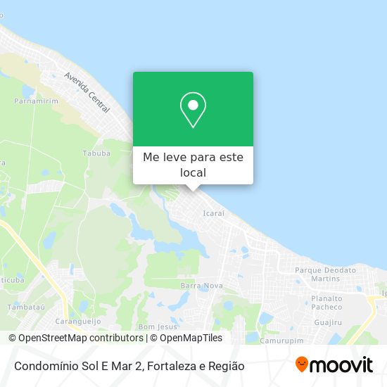 Condomínio Sol E Mar 2 mapa