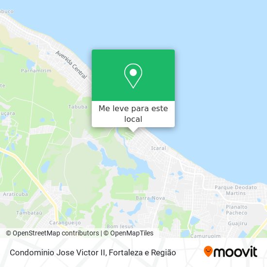 Condominio Jose Victor II mapa
