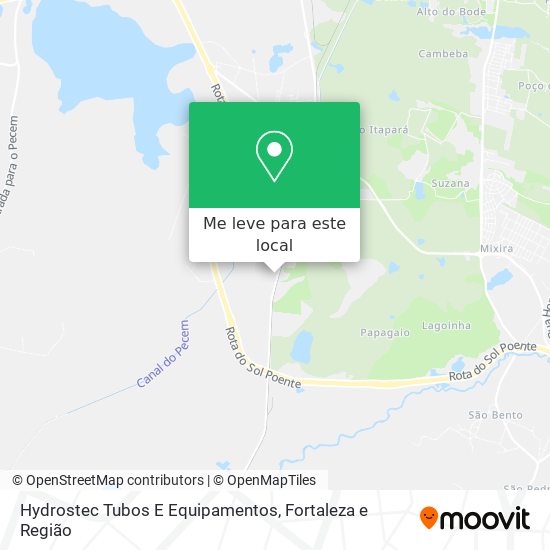 Hydrostec Tubos E Equipamentos mapa