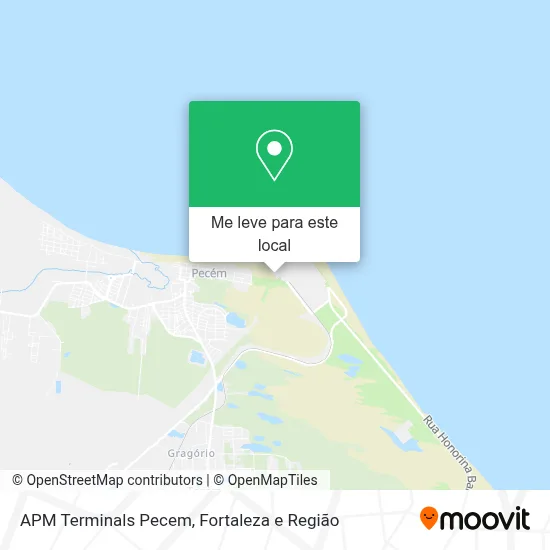 APM Terminals Pecem mapa