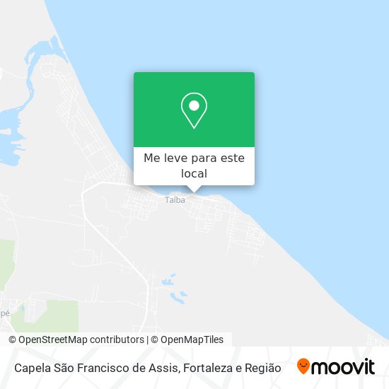 Capela São Francisco de Assis mapa