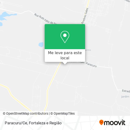Paracuru/Ce mapa