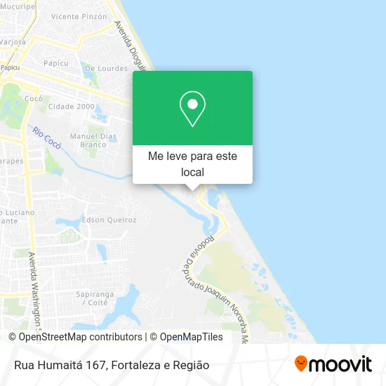 Rua Humaitá 167 mapa