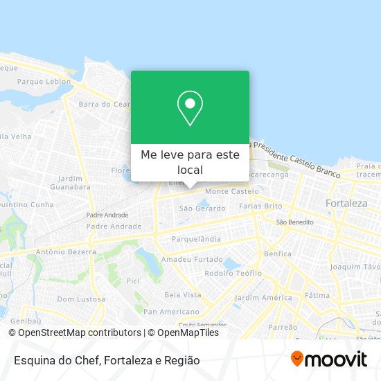 Esquina do Chef mapa