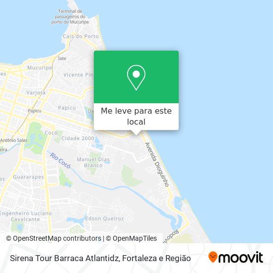 Sirena Tour Barraca Atlantidz mapa