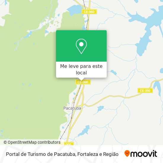 Portal de Turismo de Pacatuba mapa