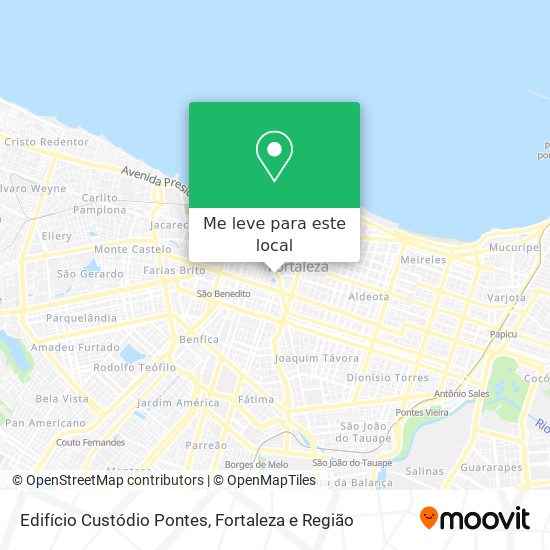 Edifício Custódio Pontes mapa