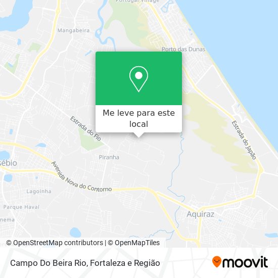 Campo Do Beira Rio mapa