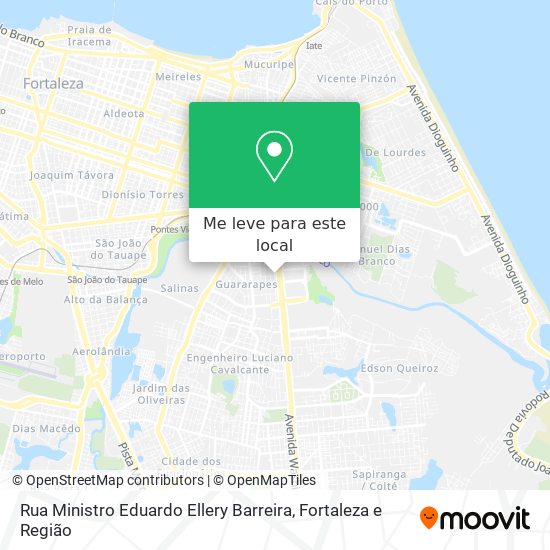 Rua Ministro Eduardo Ellery Barreira mapa