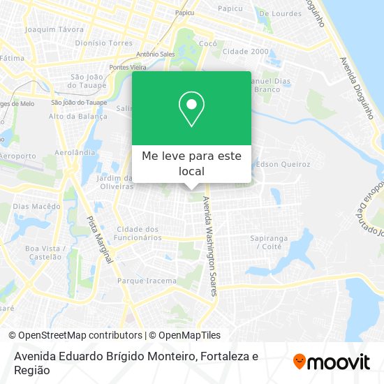 Avenida Eduardo Brígido Monteiro mapa