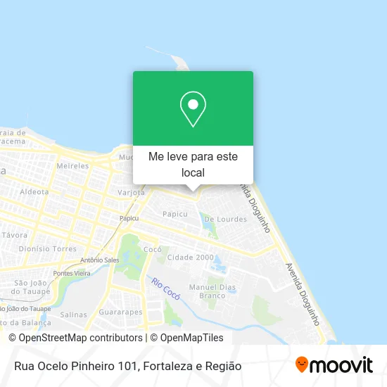 Rua Ocelo Pinheiro 101 mapa