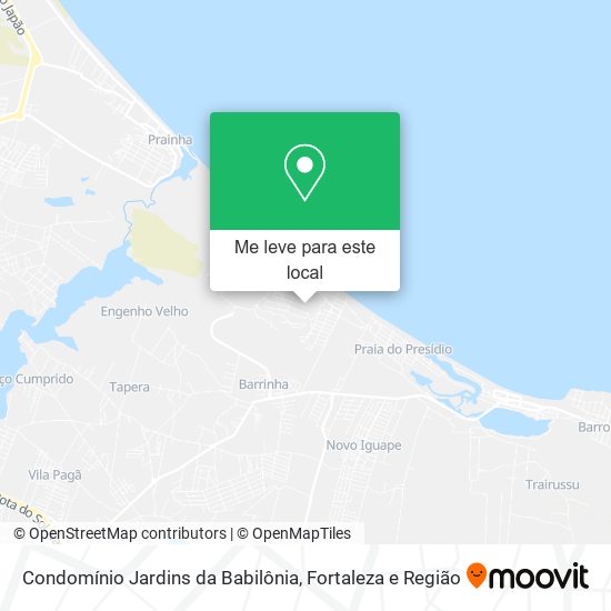 Condomínio Jardins da Babilônia mapa