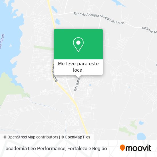 academia Leo Performance mapa