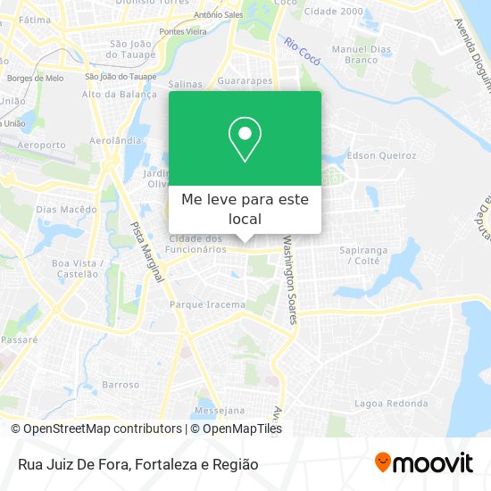 Rua Juiz De Fora mapa