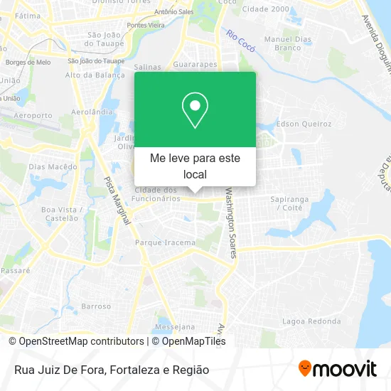 Rua Juiz De Fora mapa