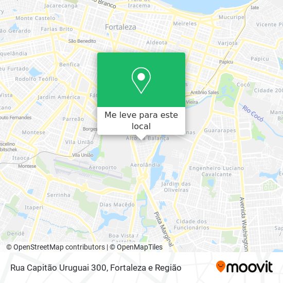 Rua Capitão Uruguai 300 mapa