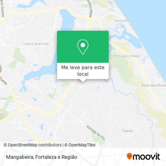 Mangabeira mapa