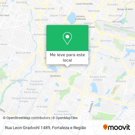 Rua Leon Gradvohl 1489 mapa