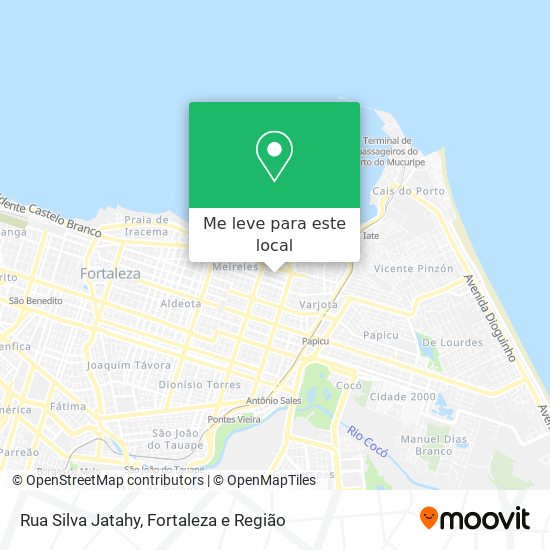 Rua Silva Jatahy mapa