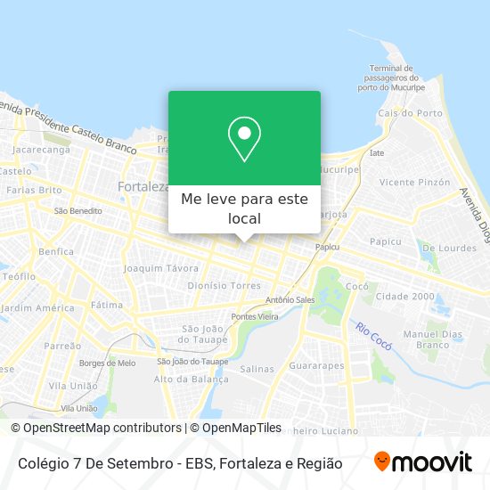 Colégio 7 De Setembro - EBS mapa