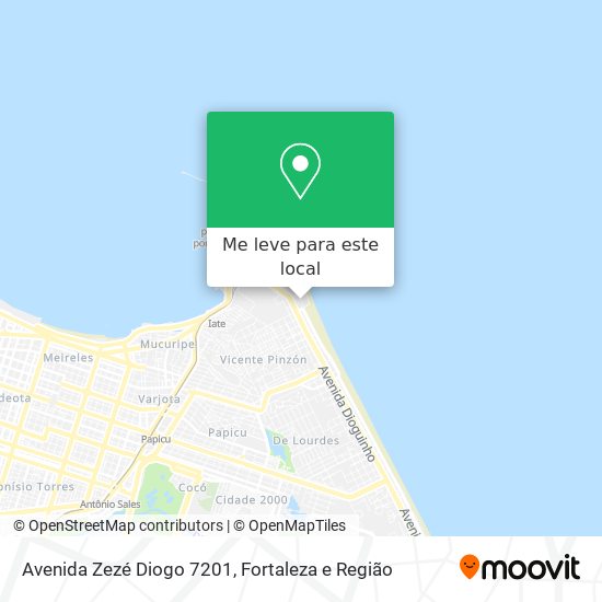 Avenida Zezé Diogo 7201 mapa