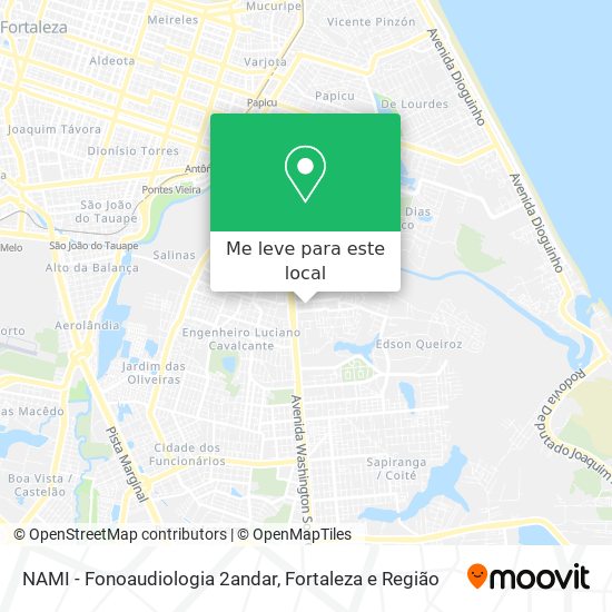 NAMI - Fonoaudiologia 2andar mapa