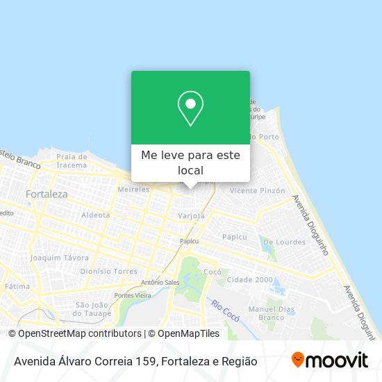 Avenida Álvaro Correia 159 mapa