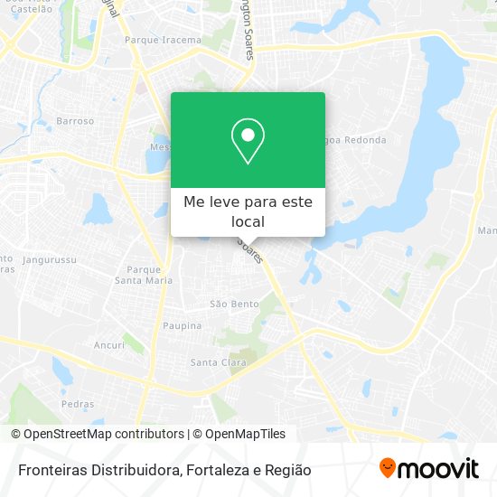 Fronteiras Distribuidora mapa