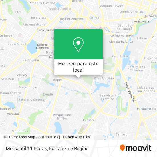Mercantil 11 Horas mapa