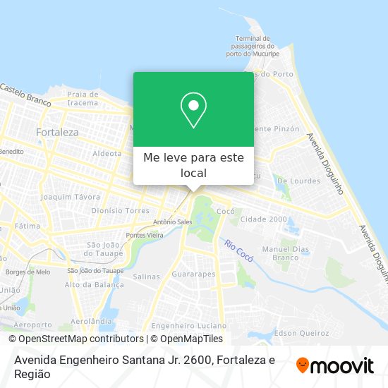 Avenida Engenheiro Santana Jr. 2600 mapa