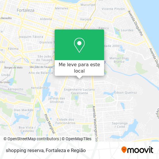 shopping reserva mapa