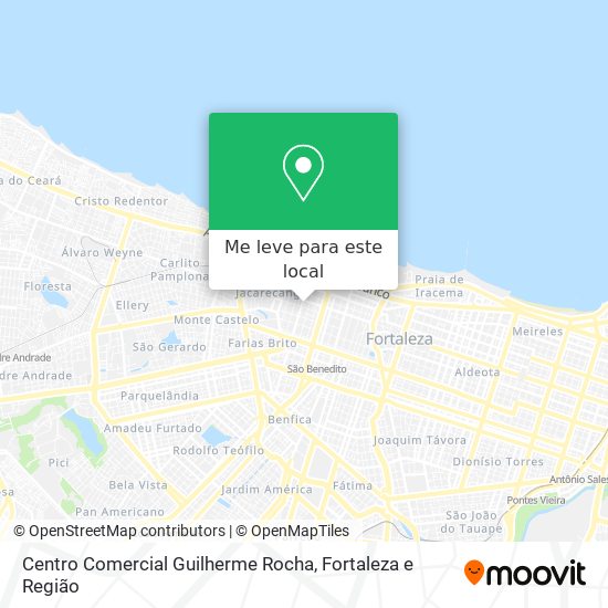 Centro Comercial Guilherme Rocha mapa