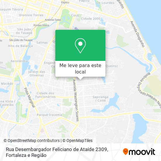 Rua Desembargador Feliciano de Ataíde 2309 mapa