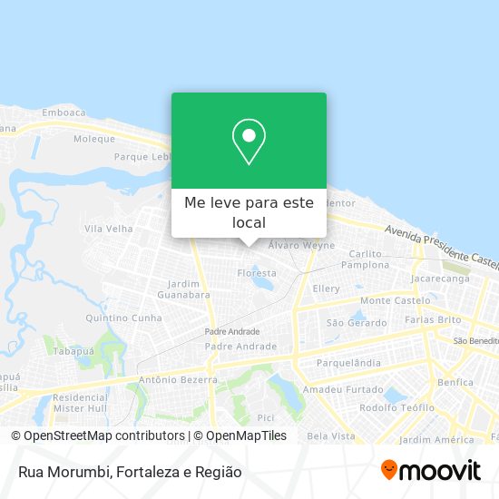 Rua Morumbi mapa