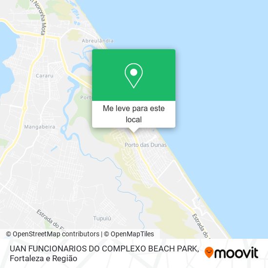 UAN FUNCIONARIOS DO COMPLEXO BEACH PARK mapa