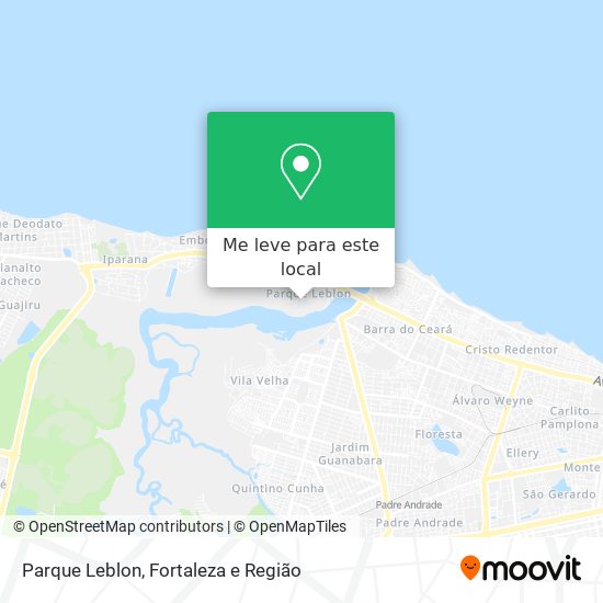 Parque Leblon mapa