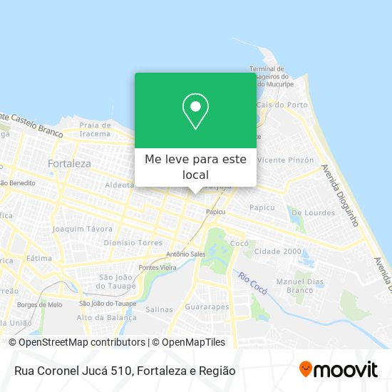 Rua Coronel Jucá 510 mapa