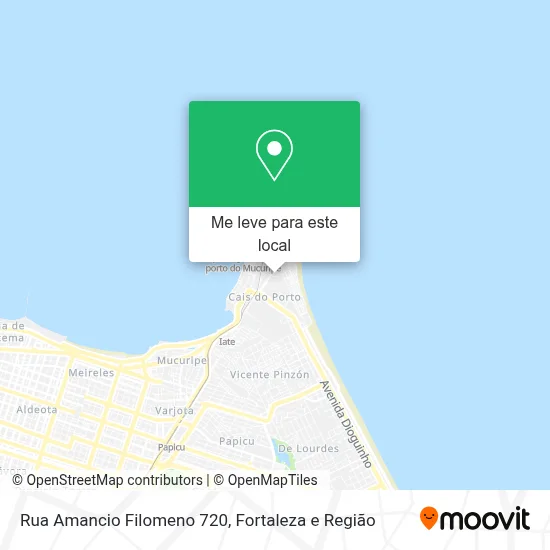 Rua Amancio Filomeno 720 mapa