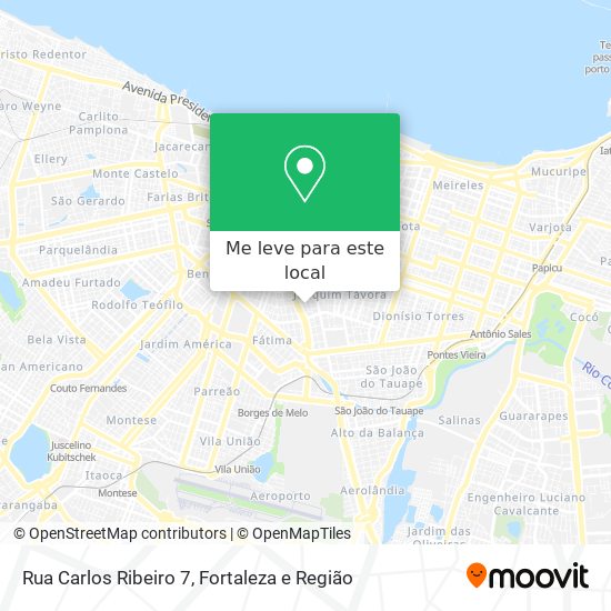 Rua Carlos Ribeiro 7 mapa