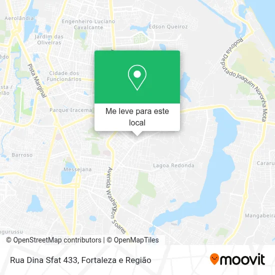 Rua Dina Sfat 433 mapa