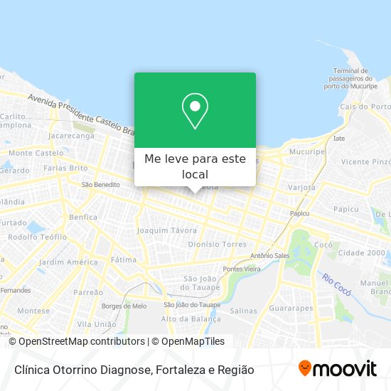 Clínica Otorrino Diagnose mapa