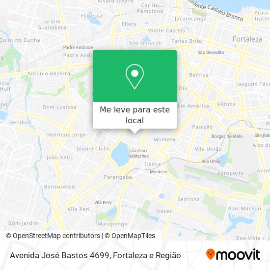 Avenida José Bastos 4699 mapa